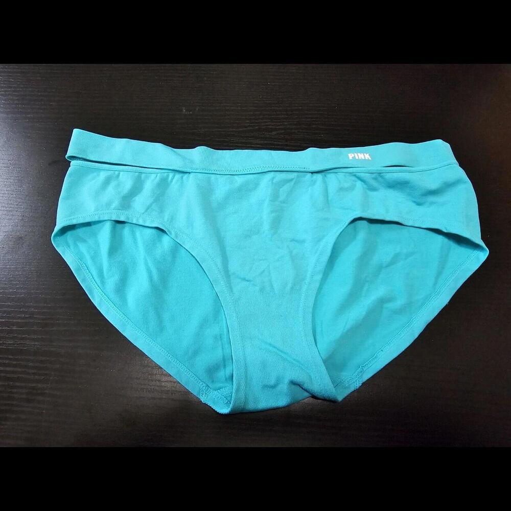 Victoria's Secret Women Medium Teal Straps Strappy Bikini Panty